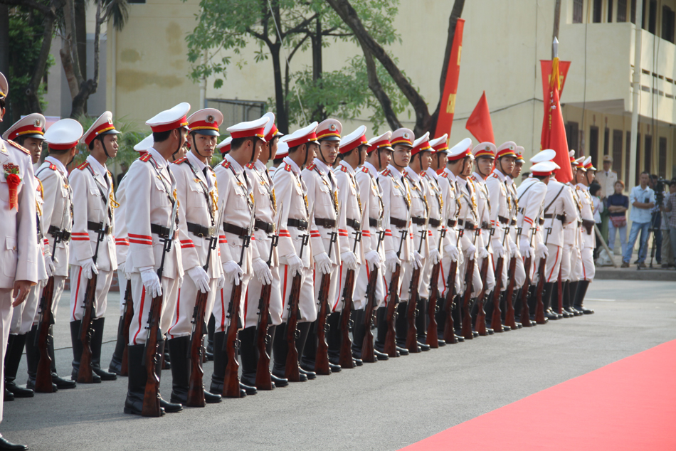 Hình ảnh Học viện Cảnh sát nhân dân tổ chức lễ đón nhận danh hiệu Anh hùng lực lượng vũ trang và khai giảng năm học 2012 - 2013